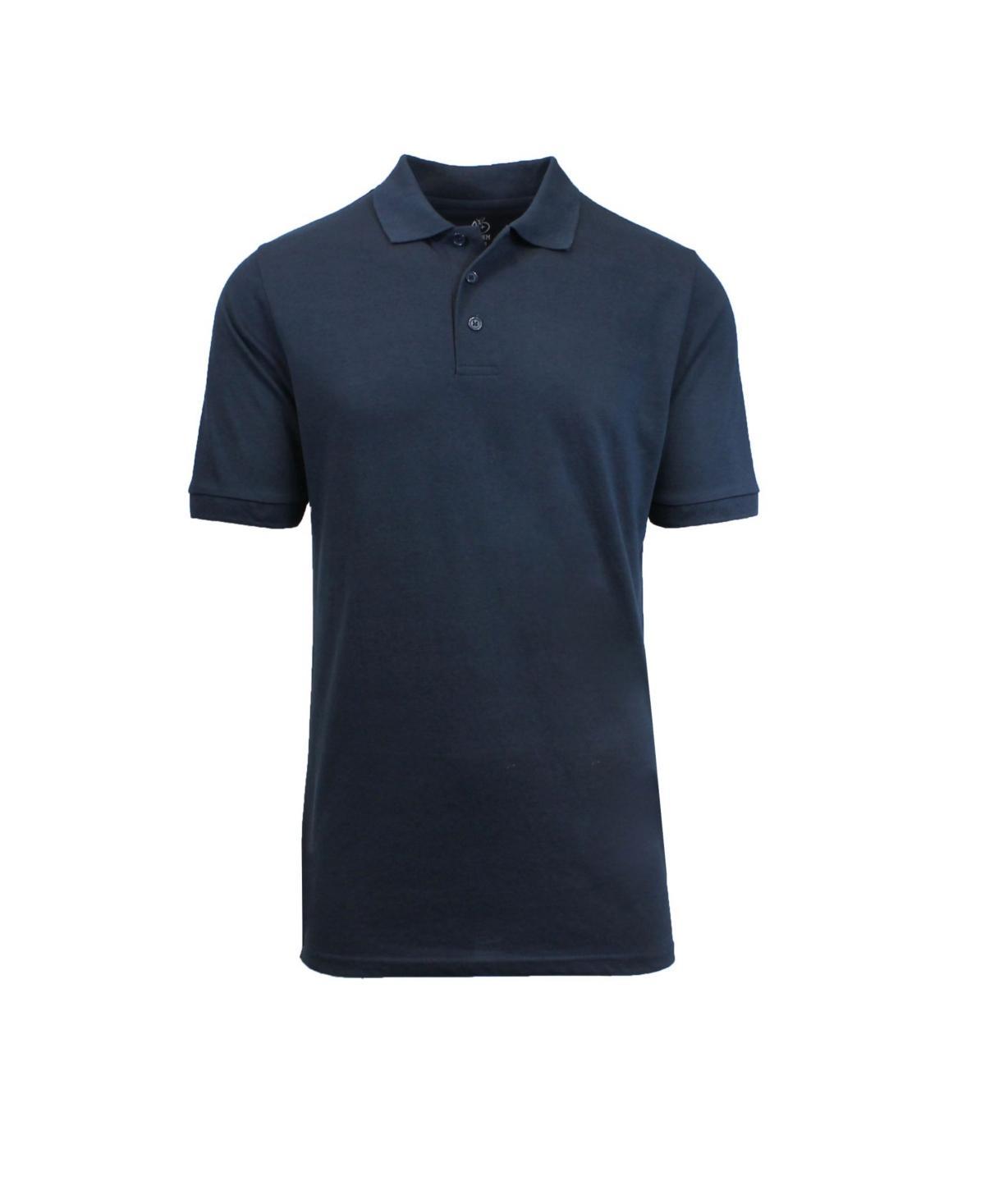 Galaxy By Harvic Mens Short Sleeve Pique Polo Shirts Product Image