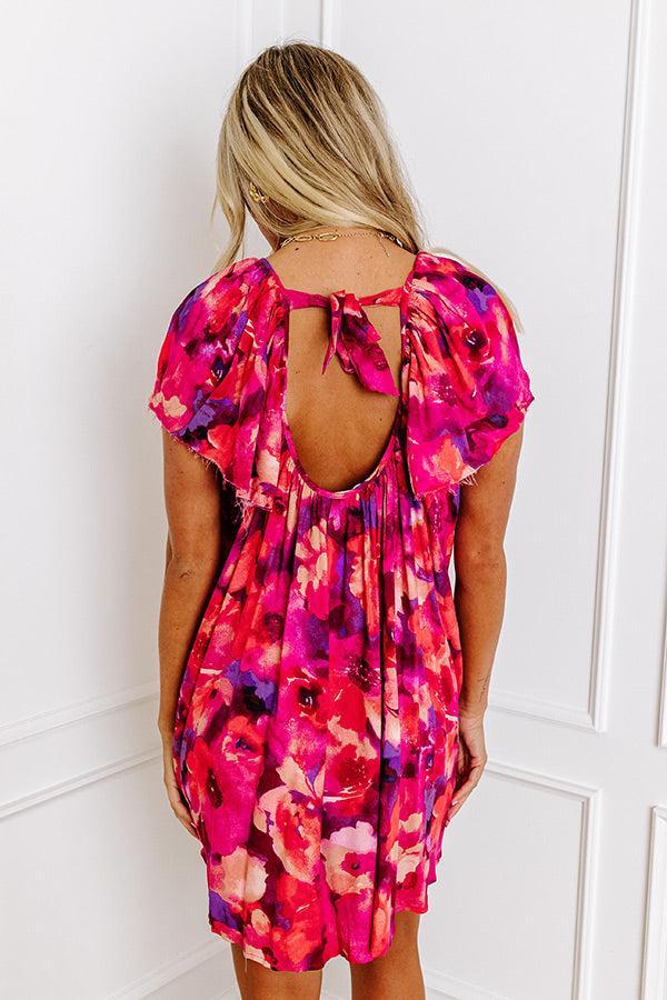 Southern Flair Floral Mini Dress Product Image