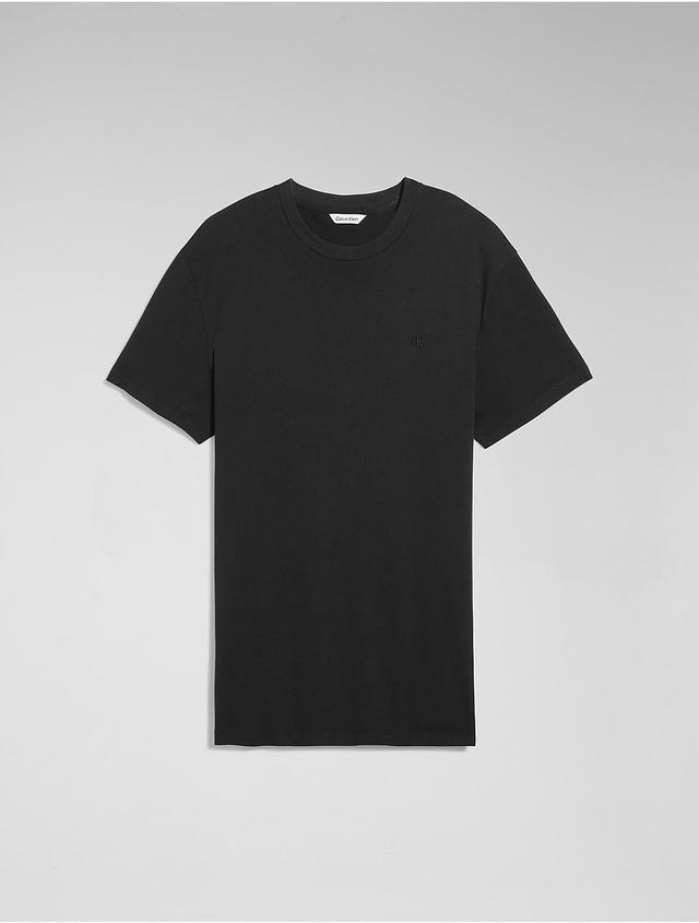 Calvin Klein Men's Slim Smooth Cotton T-Shirt - Black - XXL Product Image