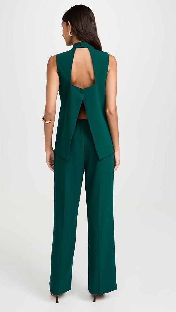 Black Halo Amaryllis 2 Piece Jumpsuit | Shopbop Product Image