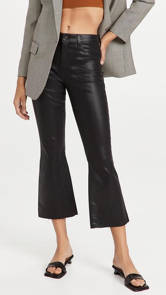 L'AGENCE Kendra High Rise Crop Flare Jeans | Shopbop Product Image