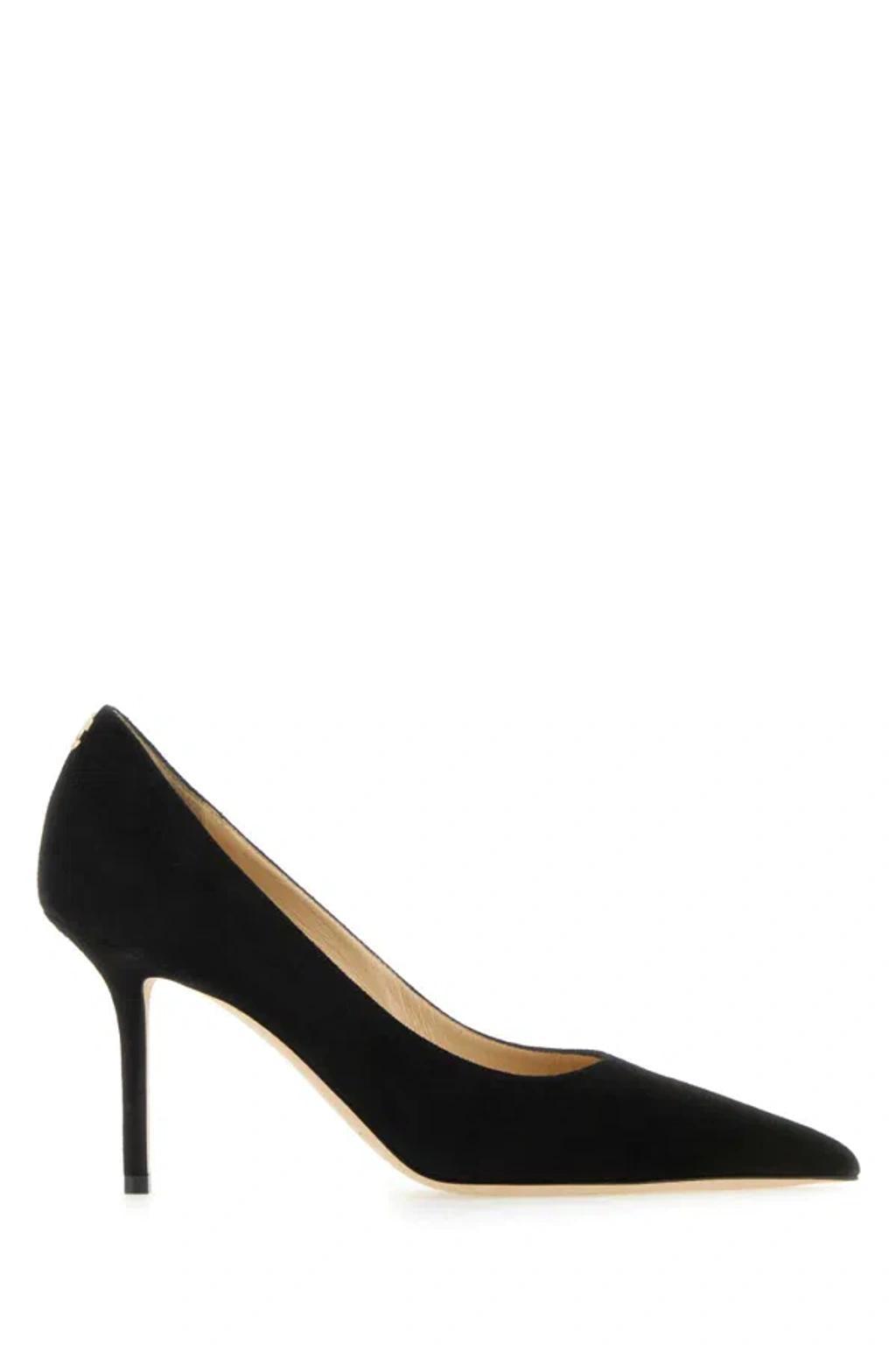 Black Love 85 Suede Pumps Product Image