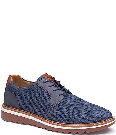 Johnston  Murphy Mens Braydon Knit Plain Toe Oxfords Product Image