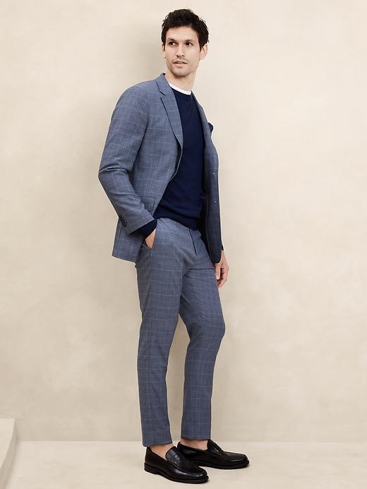 Tailored-Fit Plaid Suit Trouser Product Image