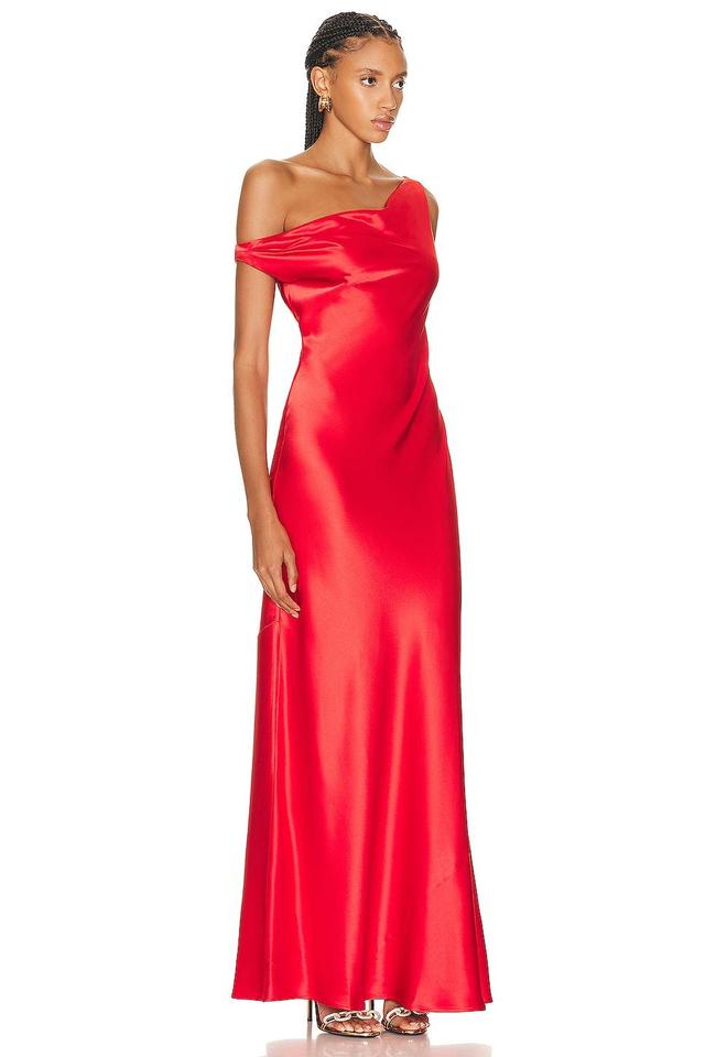 Staud Ashanti Dress in Red Product Image