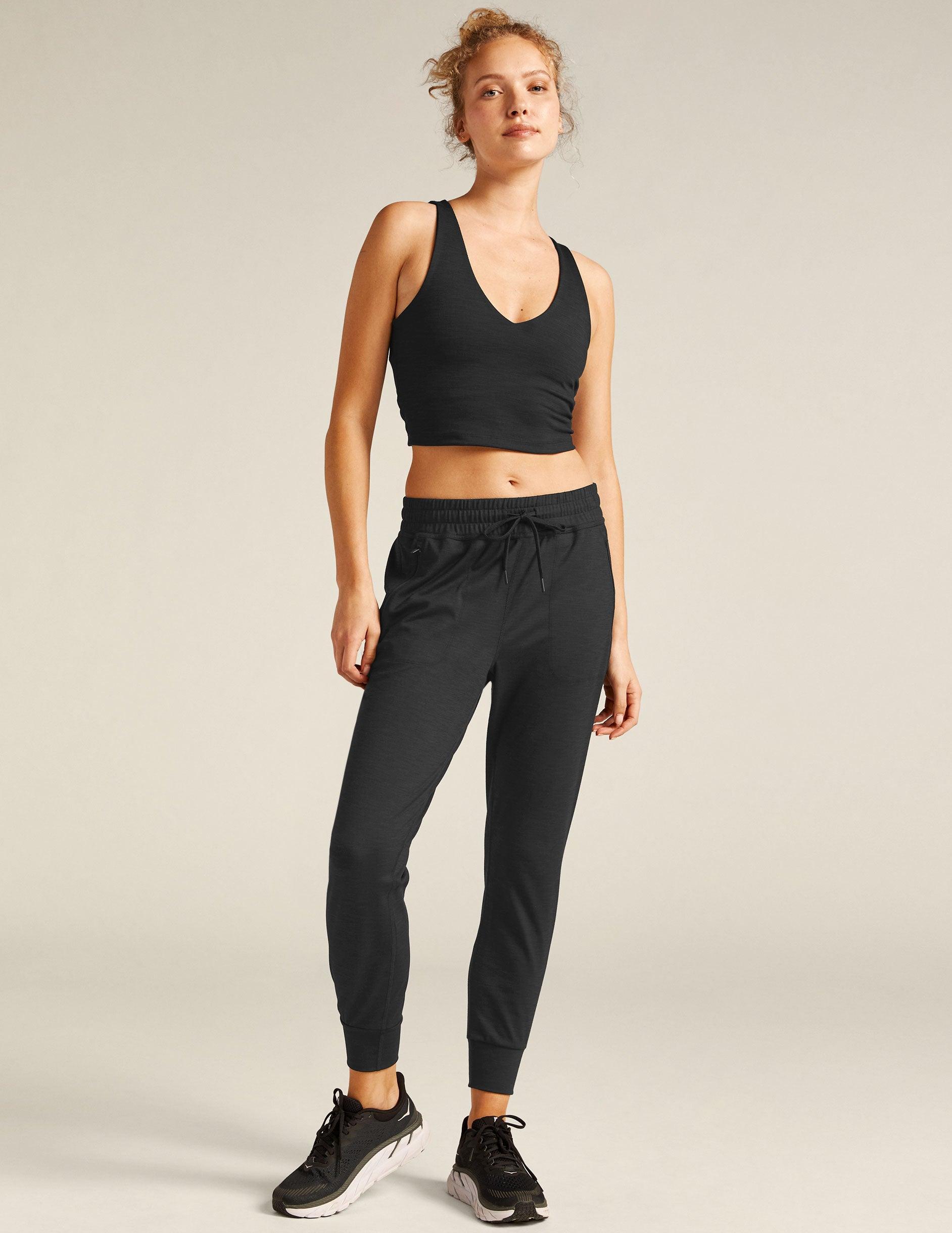 Heather Rib Street Jogger Product Image