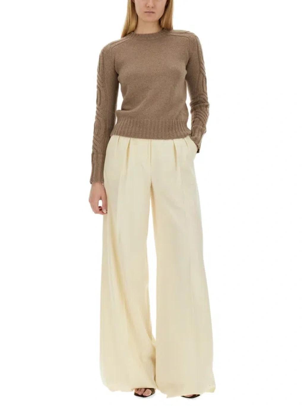 MAX MARA Crewneck Long In Dove Product Image