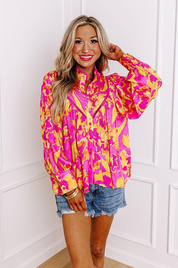 Vacay Happy Hour Shift Top Product Image