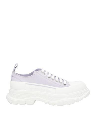 ALEXANDER MCQUEEN Woman Sneakers Lilac Size 10 Calfskin In Purple Product Image