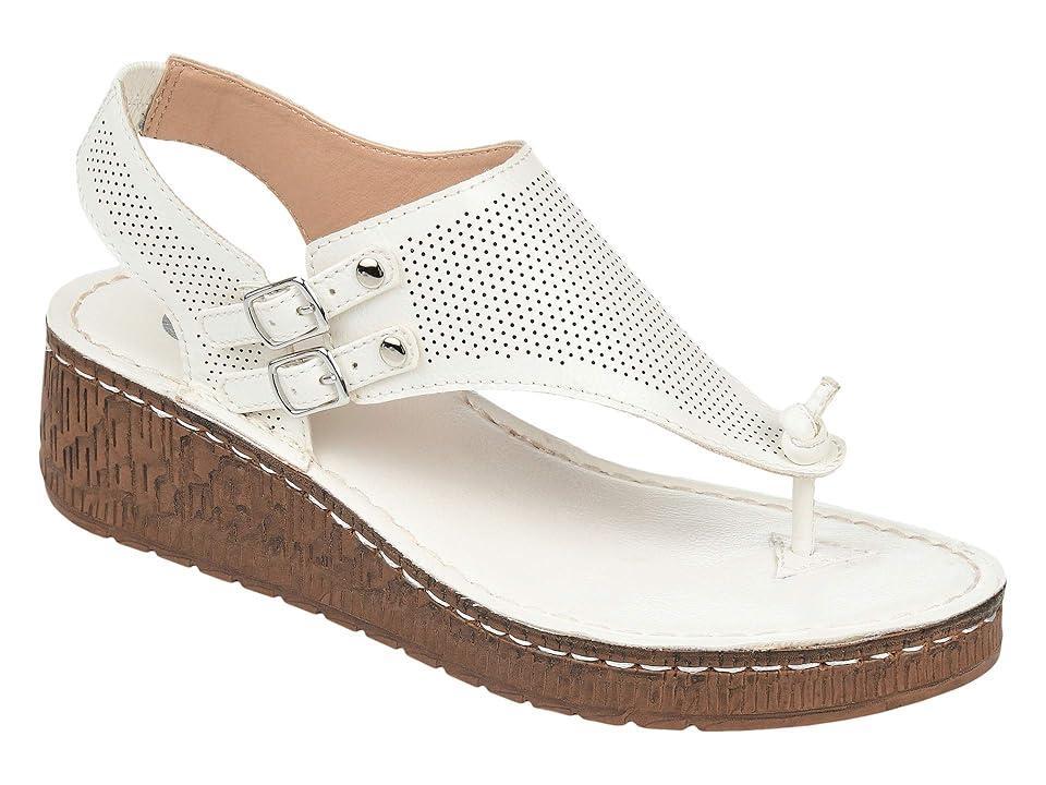 Journee Collection Mckell Womens Wedge Sandals Product Image