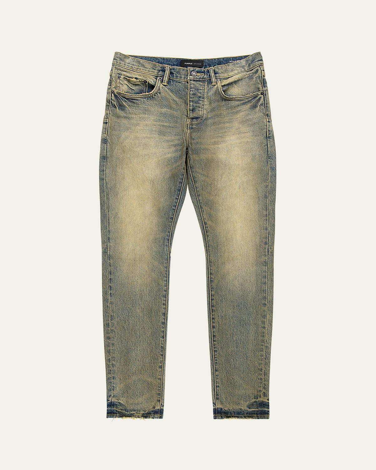 Mens Sand Dune Cross Skinny Jeans Product Image