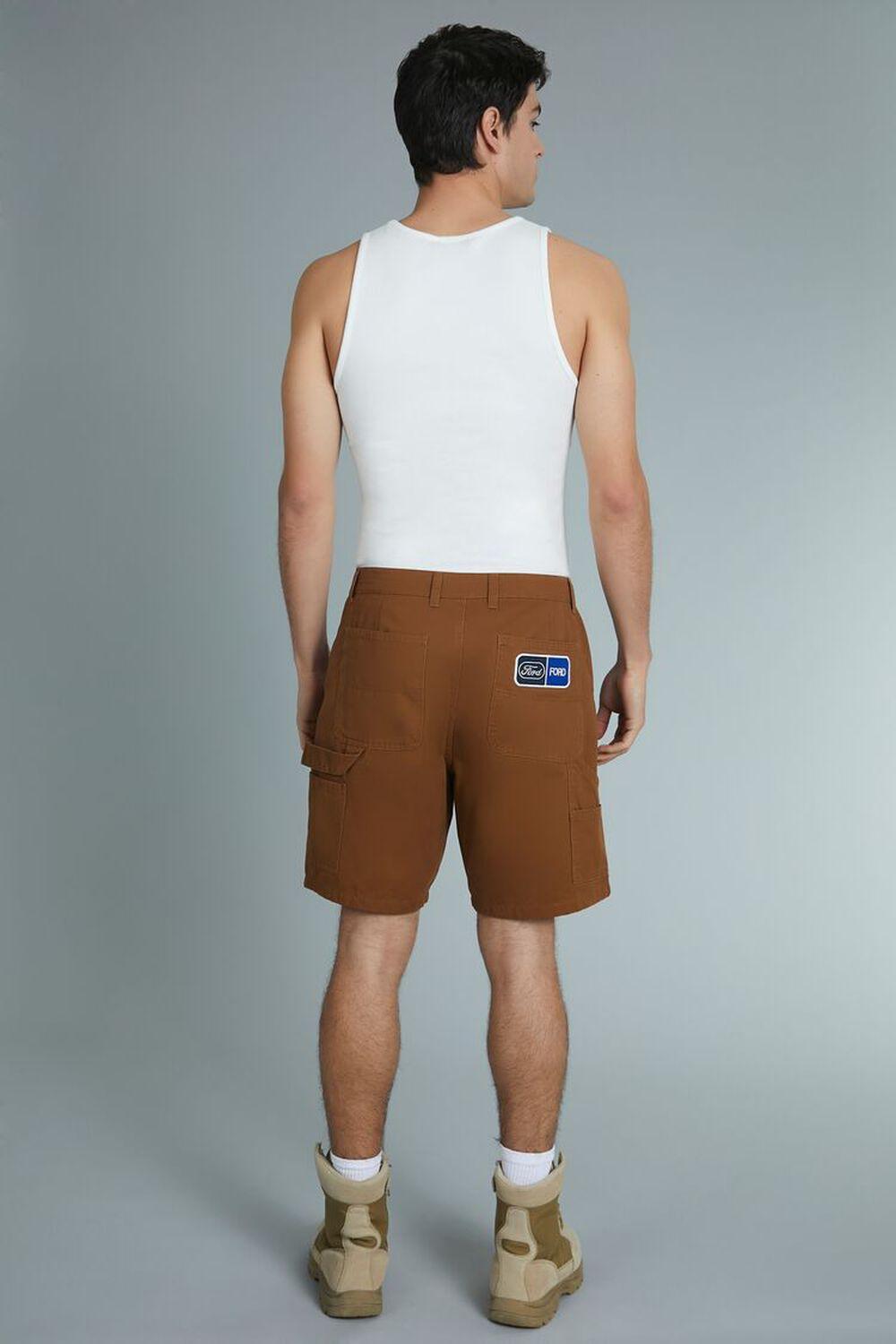 Ford Patch Cotton Shorts | Forever 21 Product Image