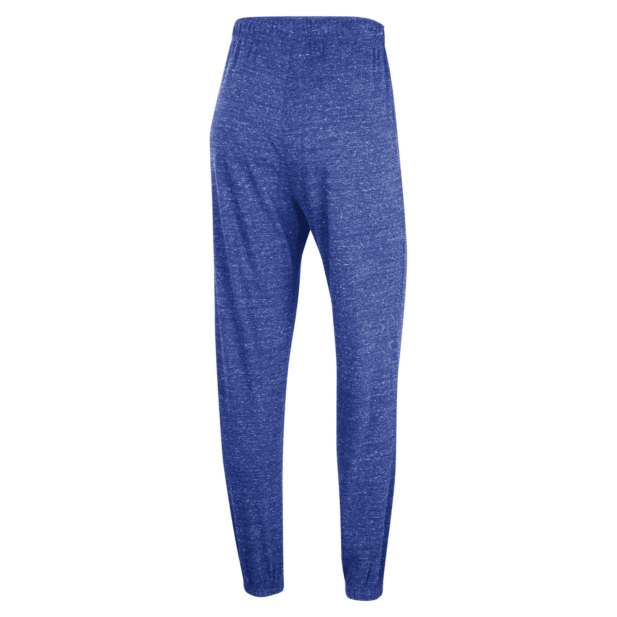 Womens Nike Royal Duke Devils Gym Vintage Multi-Hit Jogger Pants Product Image