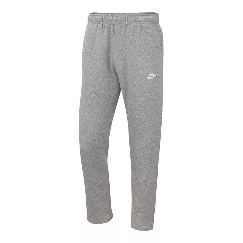 Big & Tall Nike Sportswear Club Fleece Pants, Mens Dark Gray Grey Product Image