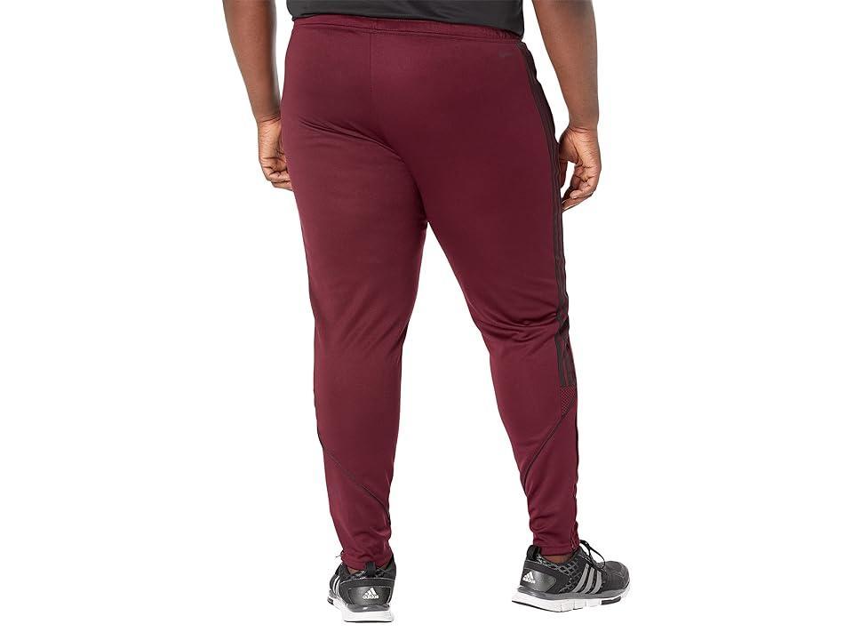 adidas Big Tall Tiro '23 Pants (Team Maroon 2/White) Men's Clothing Product Image