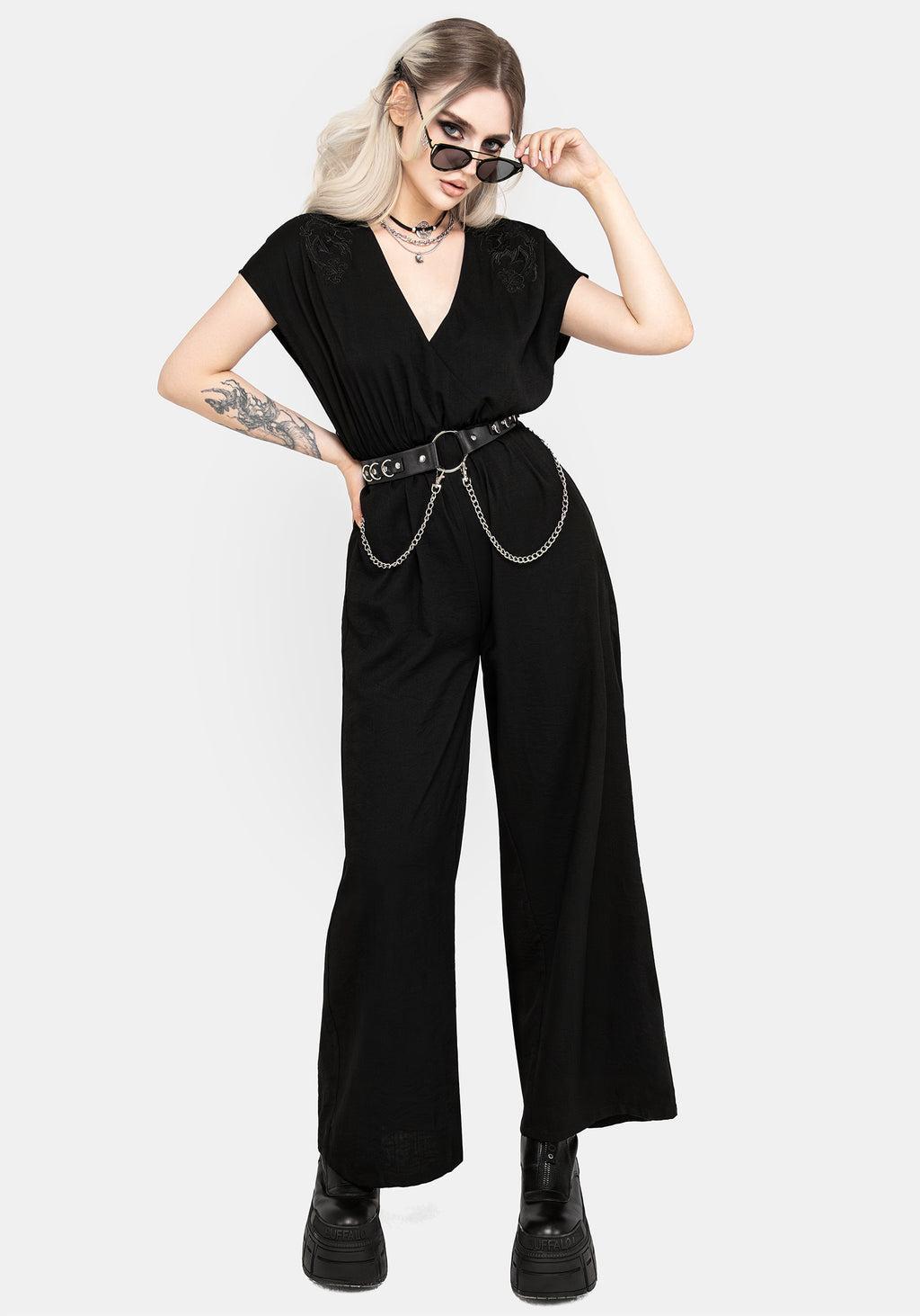 Vampyrum Embroidered Jumpsuit Product Image