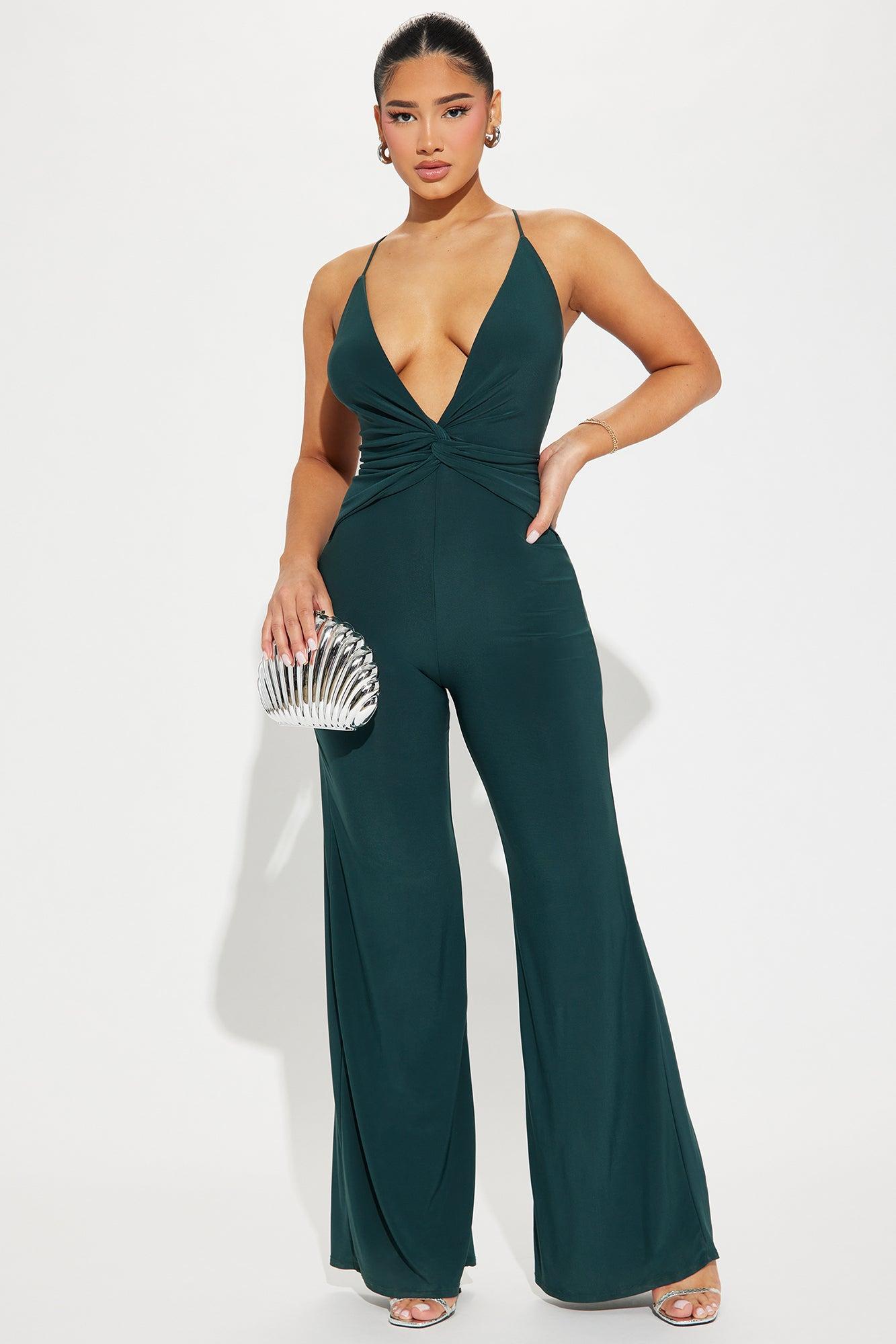 A New Me Jumpsuit - Hunter Product Image