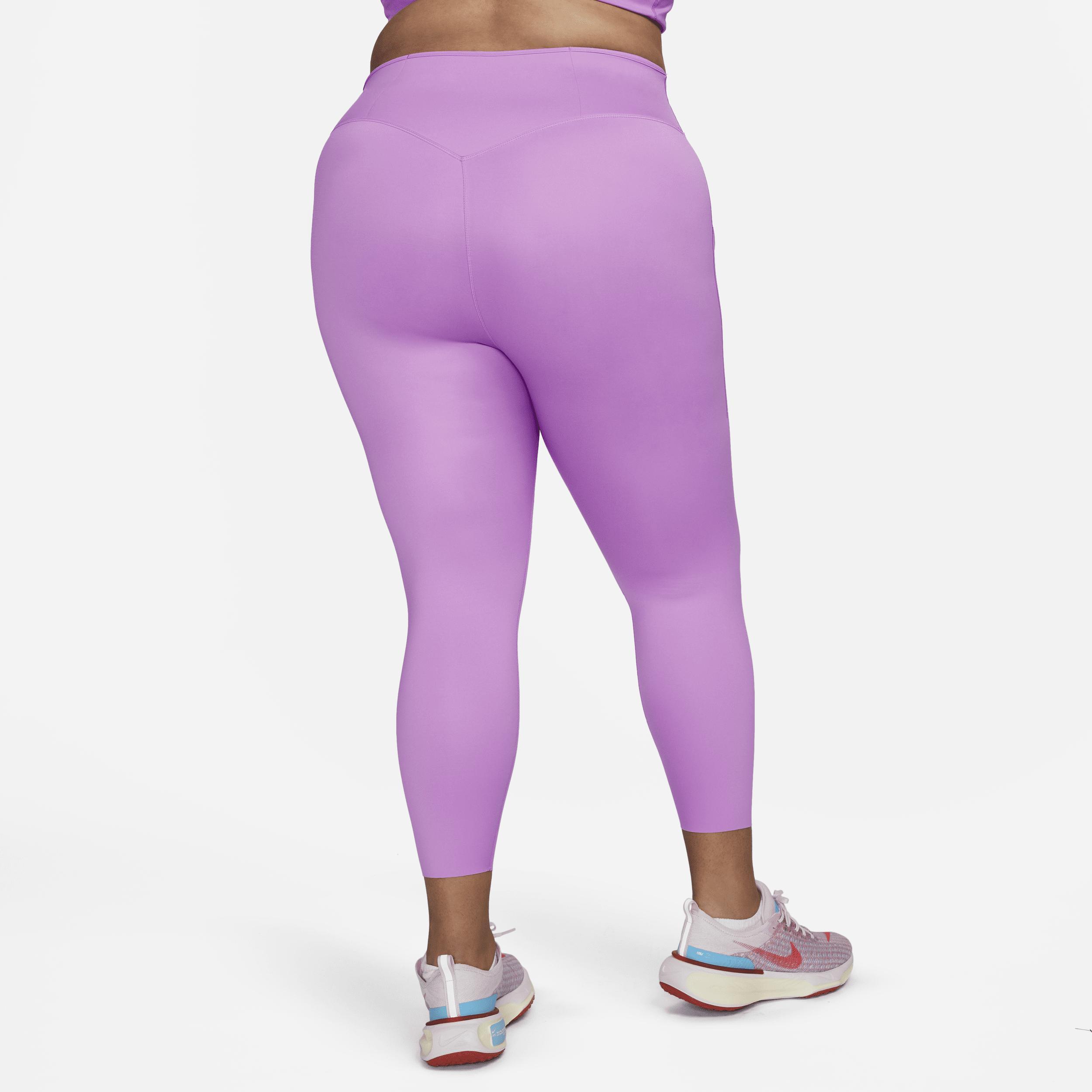 Nike Women's Go Firm-Support High-Waisted 7/8 Leggings with Pockets (Plus Size) Product Image