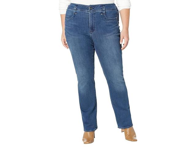 NYDJ Marilyn Hollywood High Waist Straight Leg Jeans Product Image