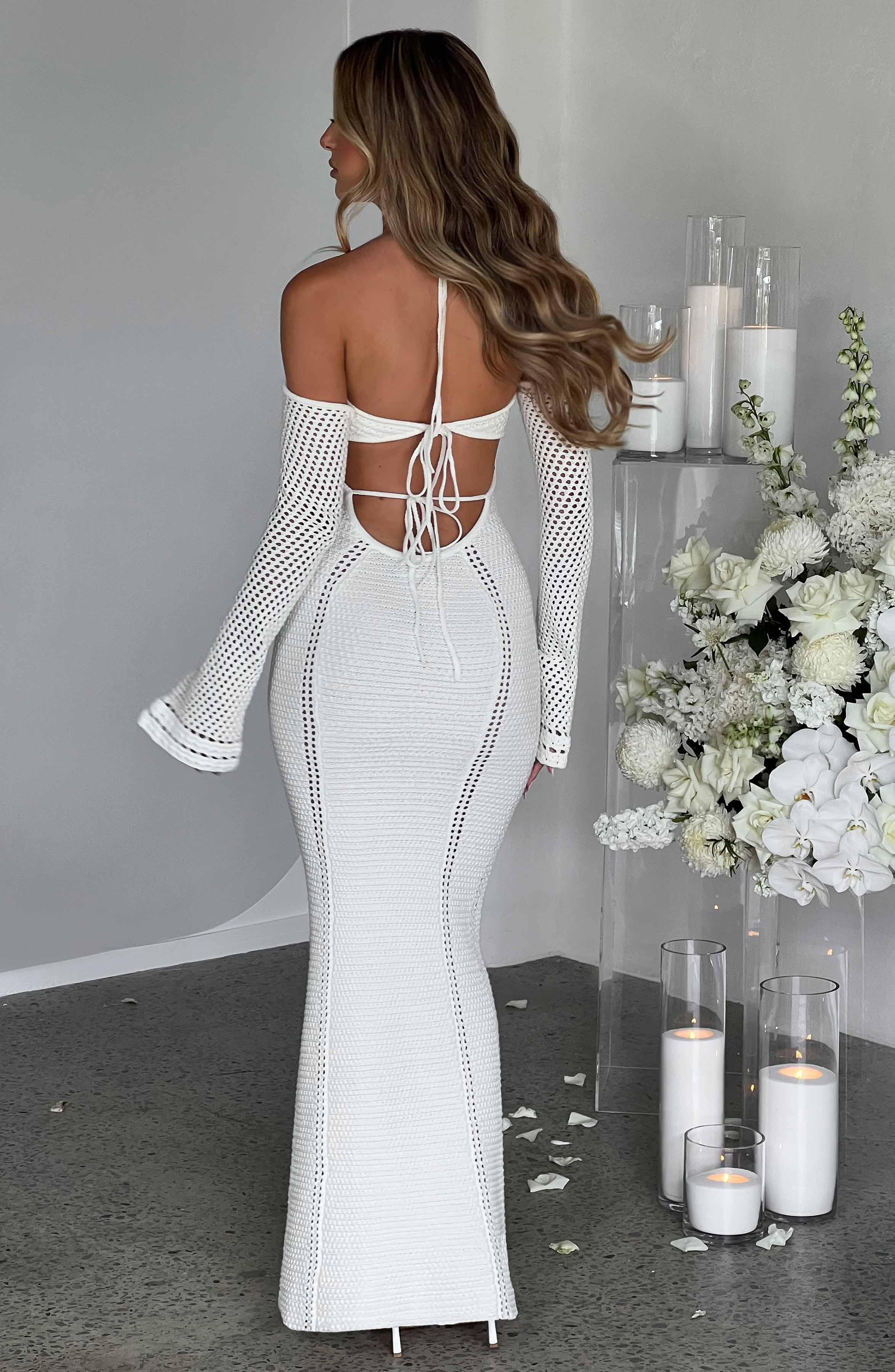 Samariah Maxi Dress - White Product Image