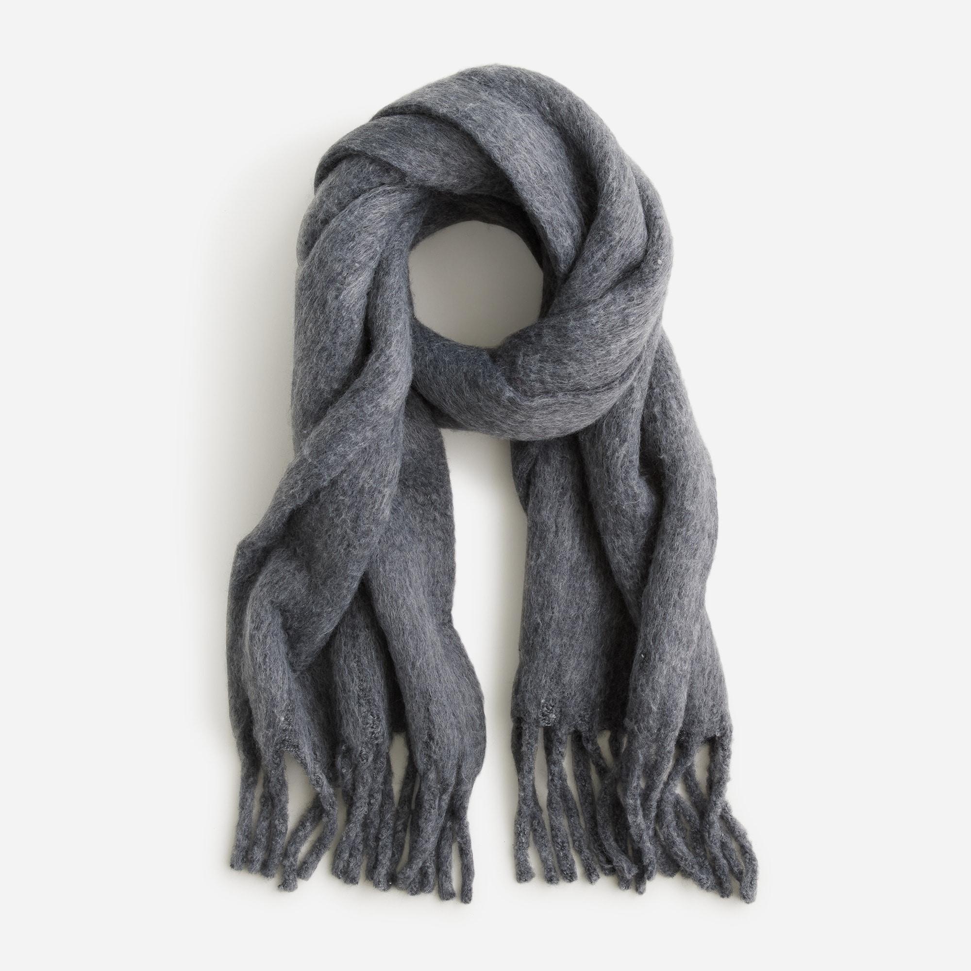 Brushed woven scarf product image