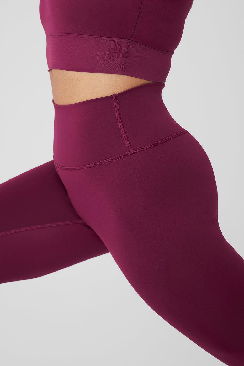 7/8 High-Waist Airlift Legging - Wild Berry Female Product Image