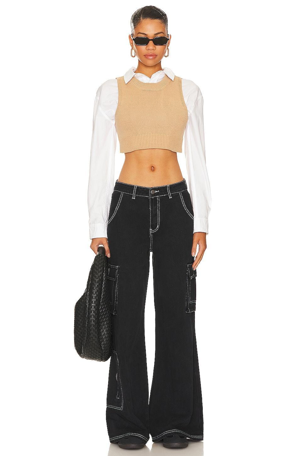 Valeria Crop Sweater superdown Product Image