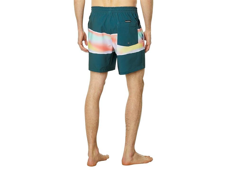 Quiksilver Surfsilk Air Brush 17 Volley (Midnight Navy) Men's Swimwear Product Image