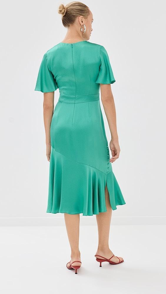 Prabal Gurung Victoria Flutter Sleeve Dress | Shopbop Product Image