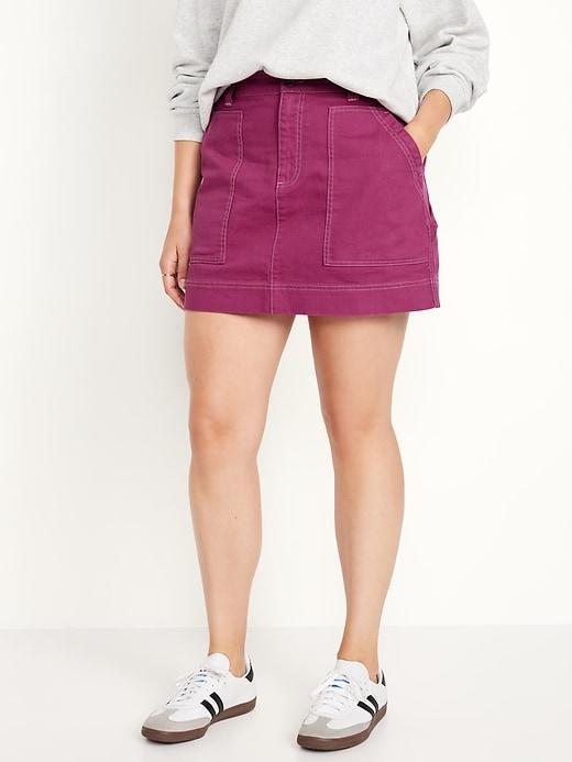 Utility Mini Skirt Product Image