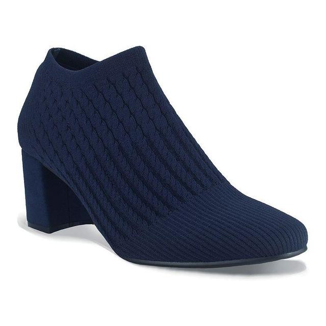 Impo Nancia Womens Stretch Knit Ankle Boots Product Image