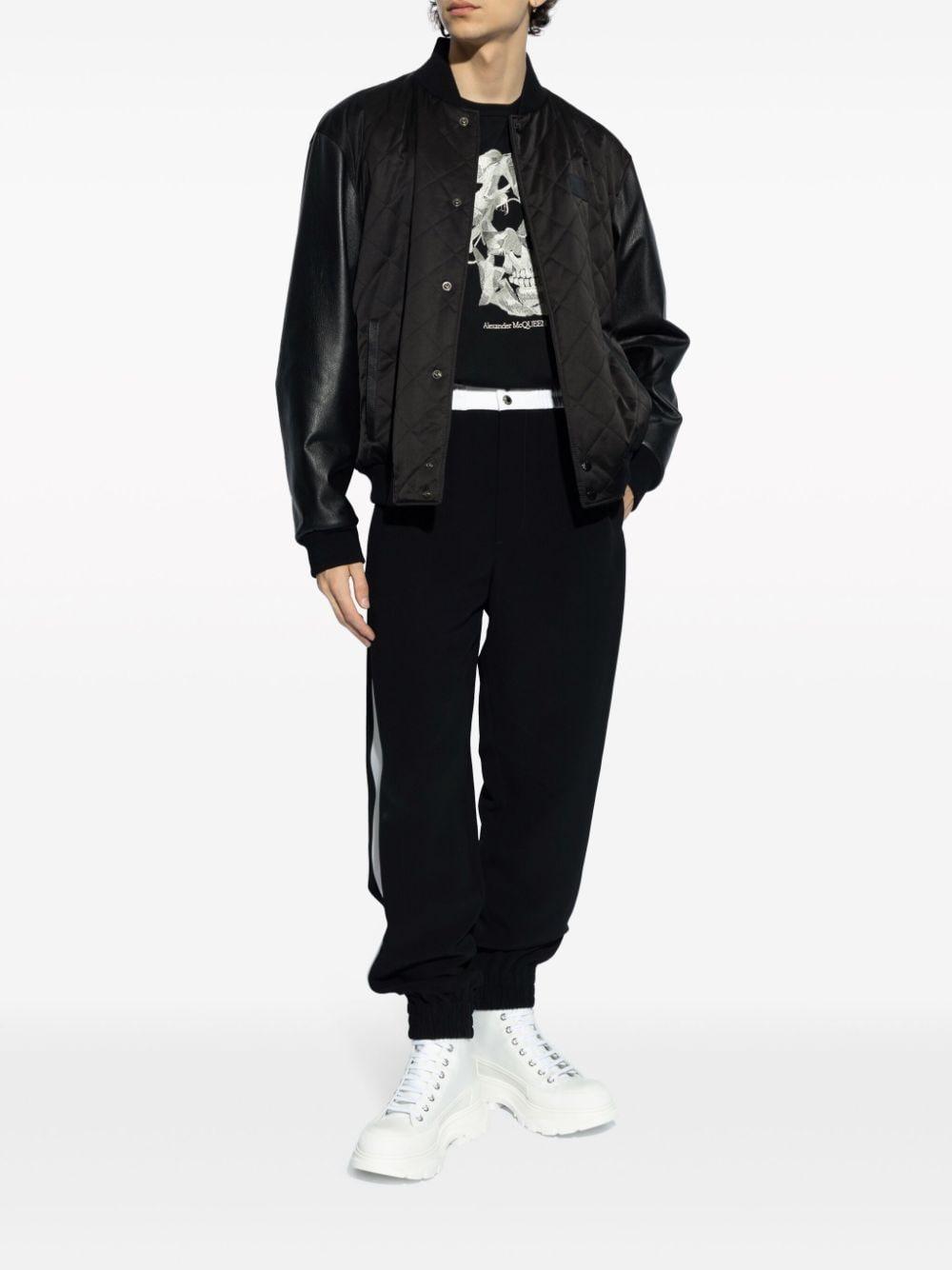 Striped Cady Track Pants In Black Product Image