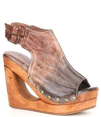 Bed Stu Imelda Leather Platform Cut Product Image