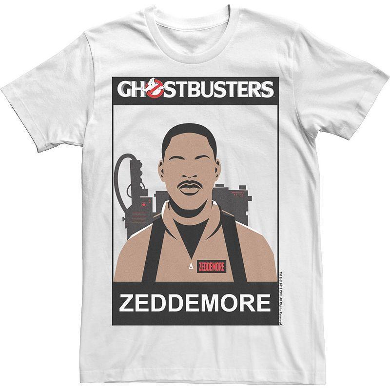 Mens Ghostbusters Zeddemore Name Portrait Tee Product Image