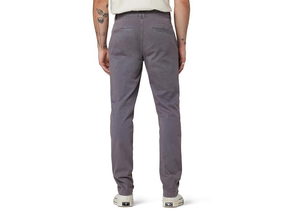 Hudson Jeans Classic Slim Straight Chino in Metal (Metal) Men's Casual Pants Product Image