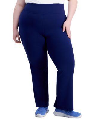 Plus Size High Rise Flared Leggings, Created for Macy's Product Image