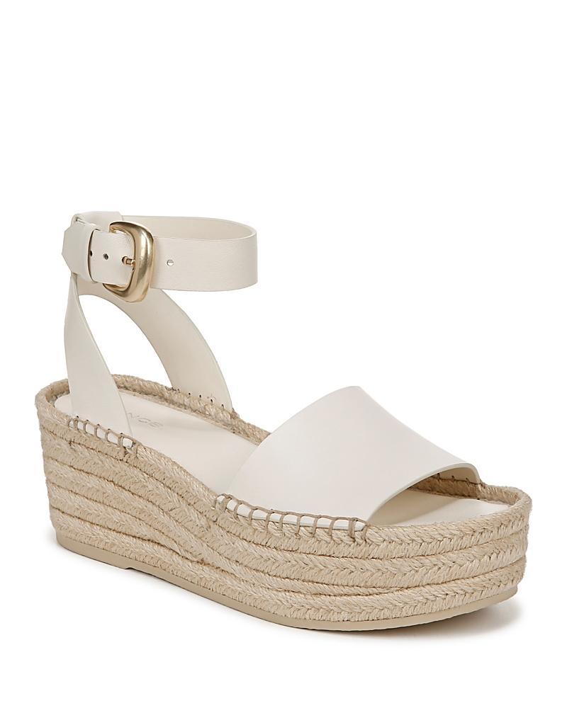 Womens Belisa Leather Platform Espadrilles Product Image