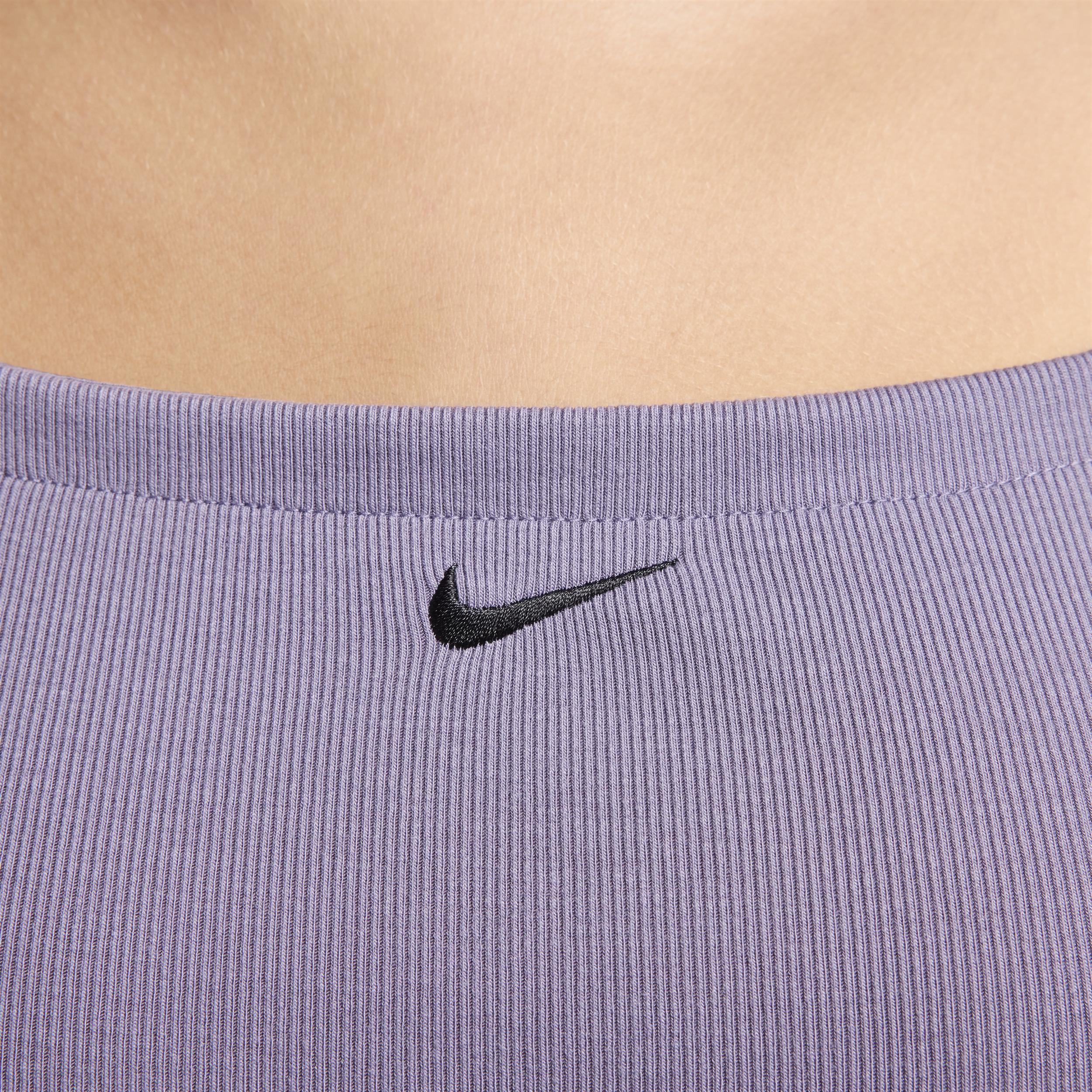 Womens Nike Sportswear Chill Knit Tight Mini-Rib Cami Dress Product Image