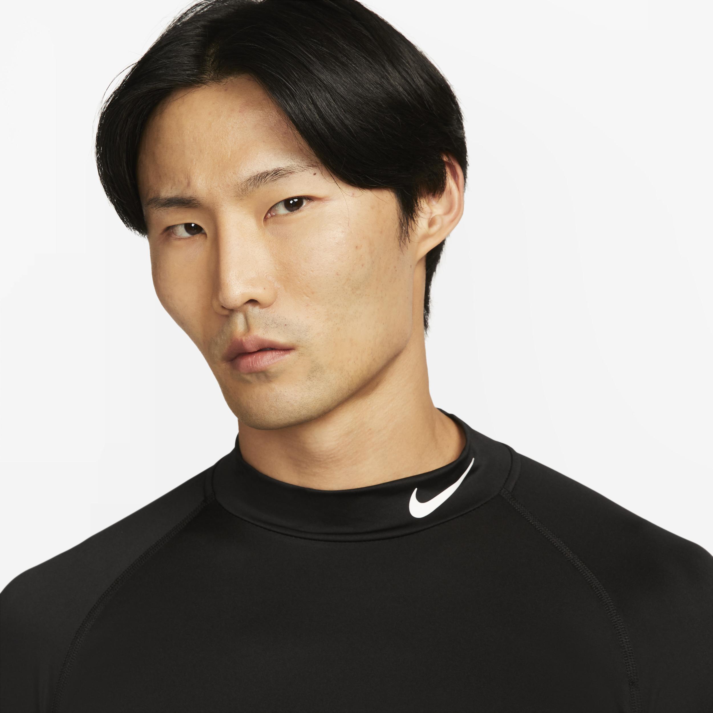 Men's Nike Pro Dri-FIT Fitness Mock-Neck Long-Sleeve Top Product Image