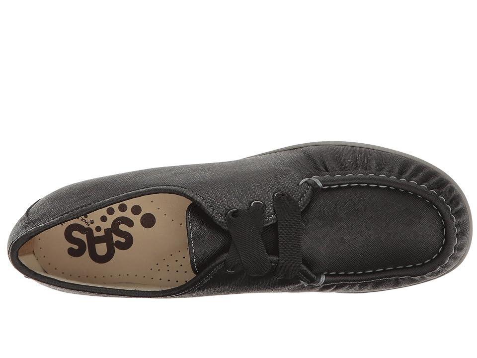 SAS Bounce Lace Up Comfort Moc (Raven) Women's Shoes Product Image