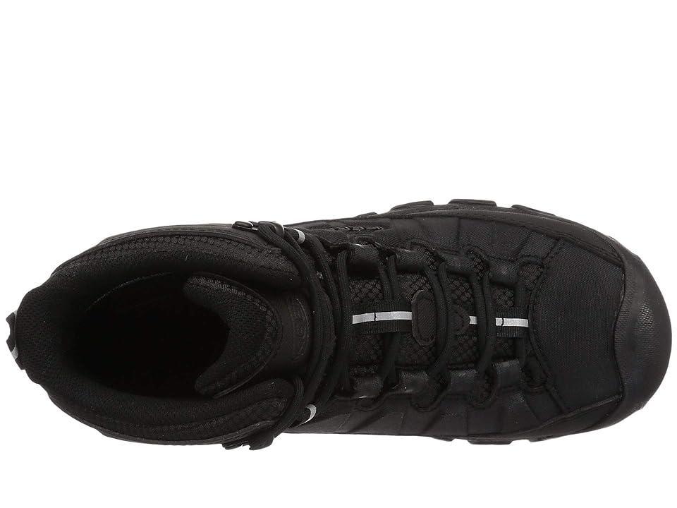 KEEN Targhee Exp Mid WP Black) Men's Shoes Product Image