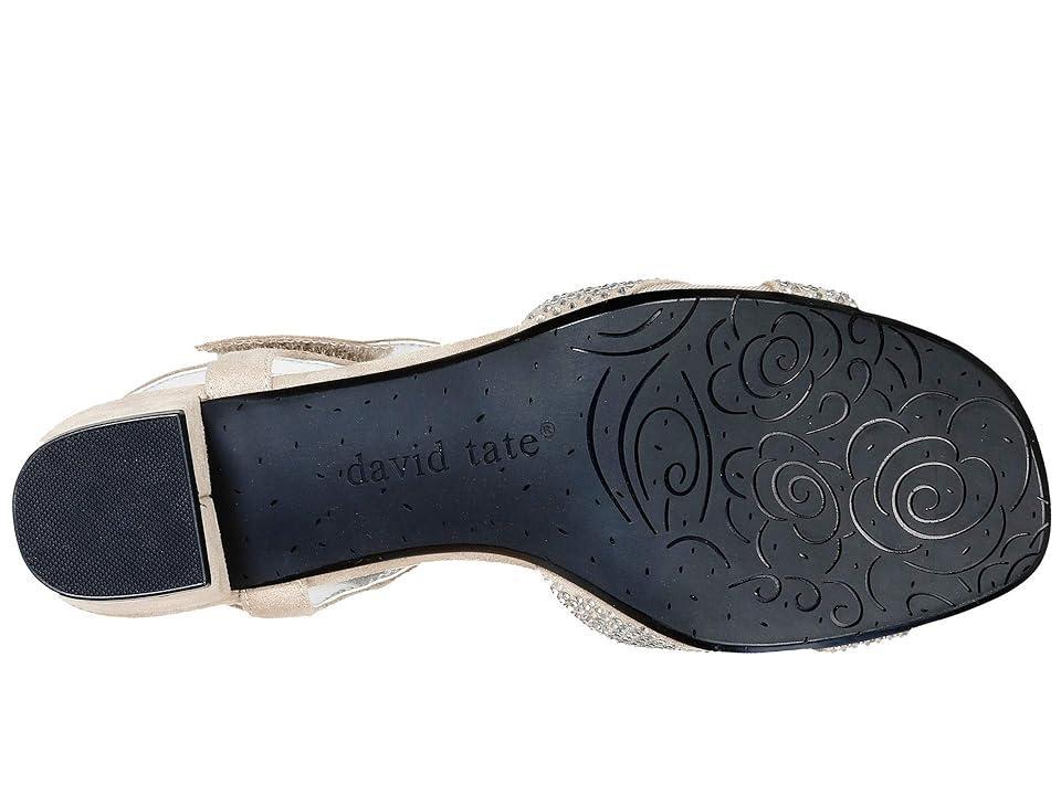 David Tate Rain (Champagne Satin) Women's Shoes Product Image