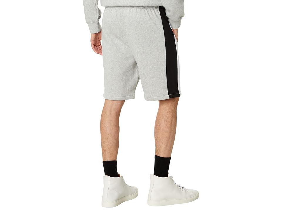 Lacoste Brushed Fleece Color Block 9 Inseam Shorts -  M Product Image