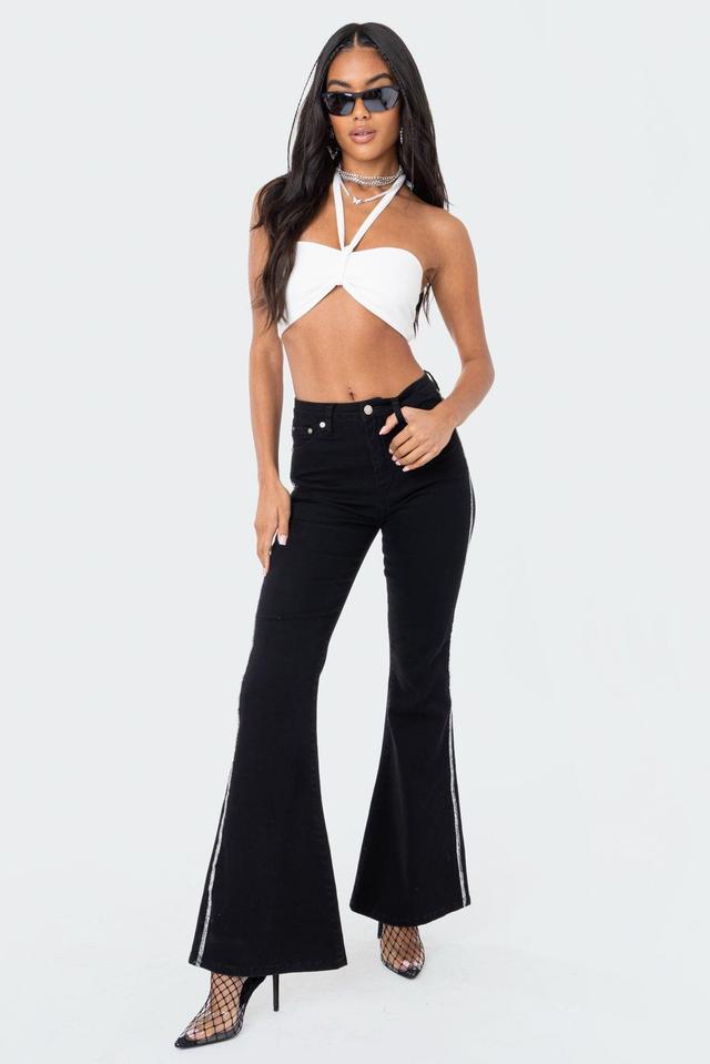 Kai Adjustable Strapless Crop Top Product Image