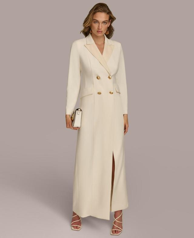 Donna Karan New York Womens Blazer Maxi Dress Product Image