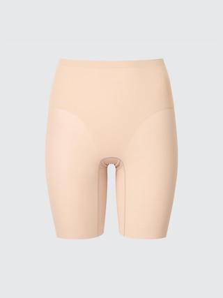 Womens Sculpting Shorts Non-Lined Beige XL UNIQLO US Product Image