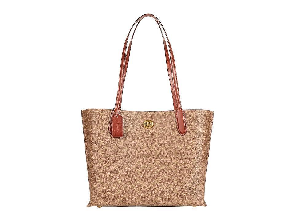 Womens Willow Signature Coated Canvas Tote Product Image