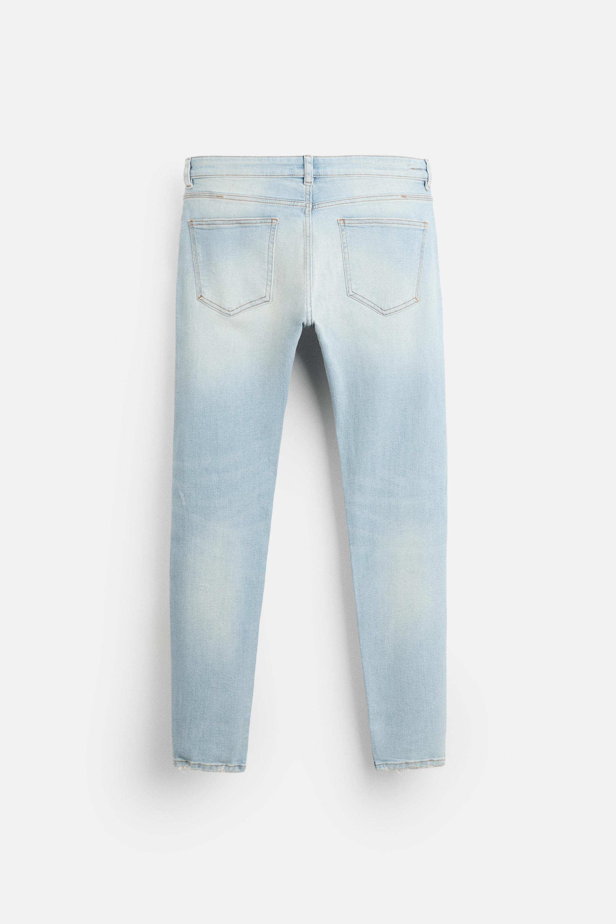 RIPPED SKINNY JEANS Product Image