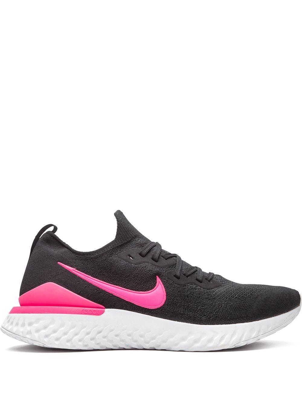 Epic React Flyknit 2 Sneakers In Black Product Image