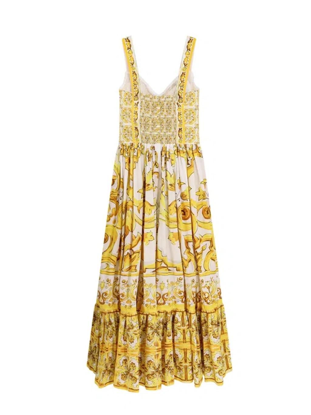 DOLCE & GABBANA Dress In Neutrals Product Image